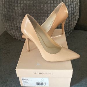 BCBGeneration 4in heels. Leather upper. New!